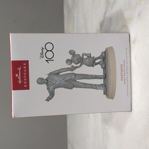 Partners Disney Hallmark 100 Mickey Mouse Collectibke Ornament 2023 NEW IN BOX